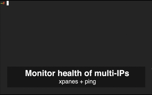 xpanes Ultimate terminal divider powered by tmux